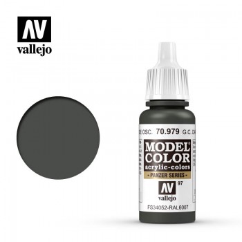 Vallejo Model Color Acrylic Paint German Camouflage Dark Green 70979